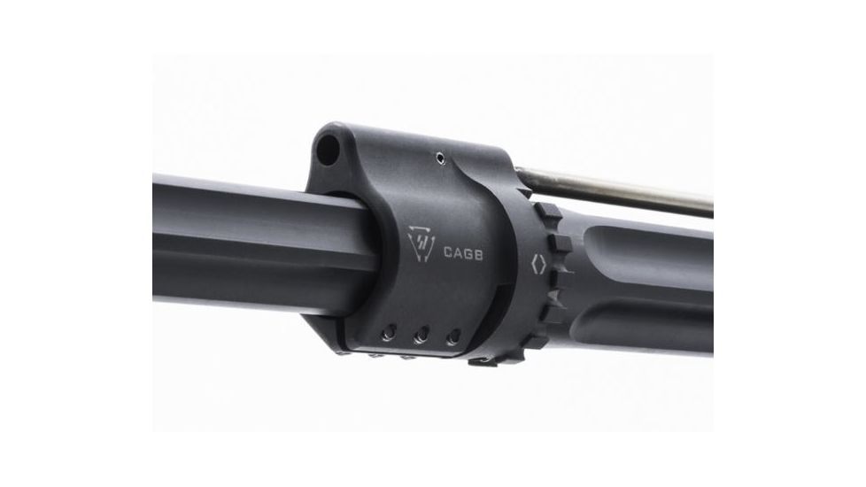 Strike Industries 0.75 Gas Block, Collar Adjustable, Black, One Size, 708747548518