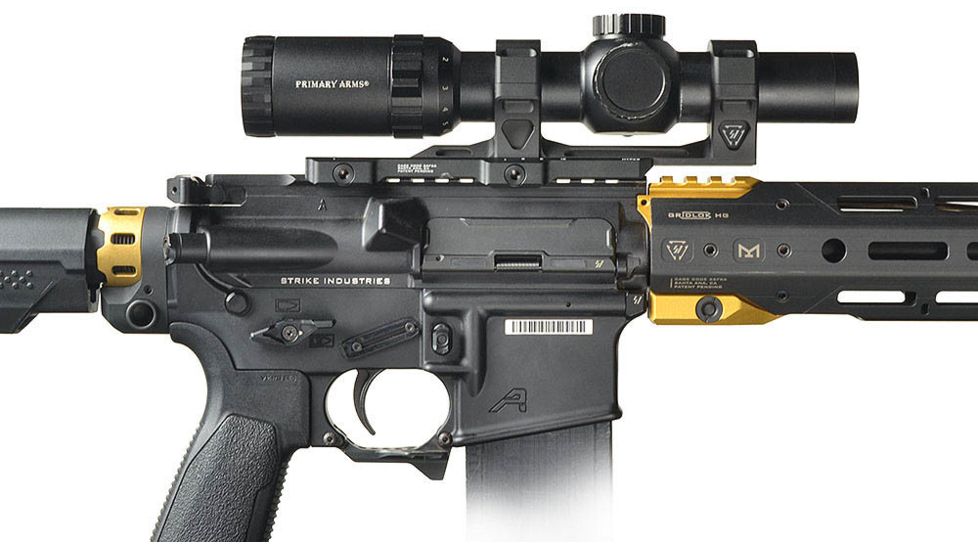 Strike Industries Adjustable Scope Mount, Black, One Size, 793811763454