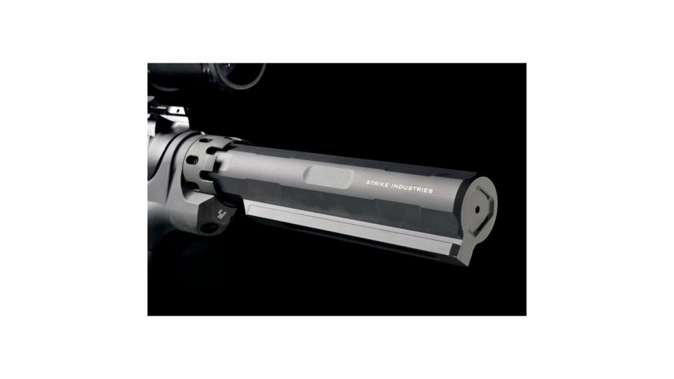 Strike Industries Advanced Receiver Extension Buffer Tube, Black, SI-AR-ARE-T7-BK