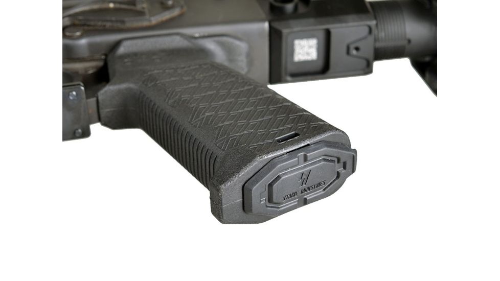 Strike Industries AK Enhanced Pistol Grip, Black, One Size, SI-AK-EPG-BK