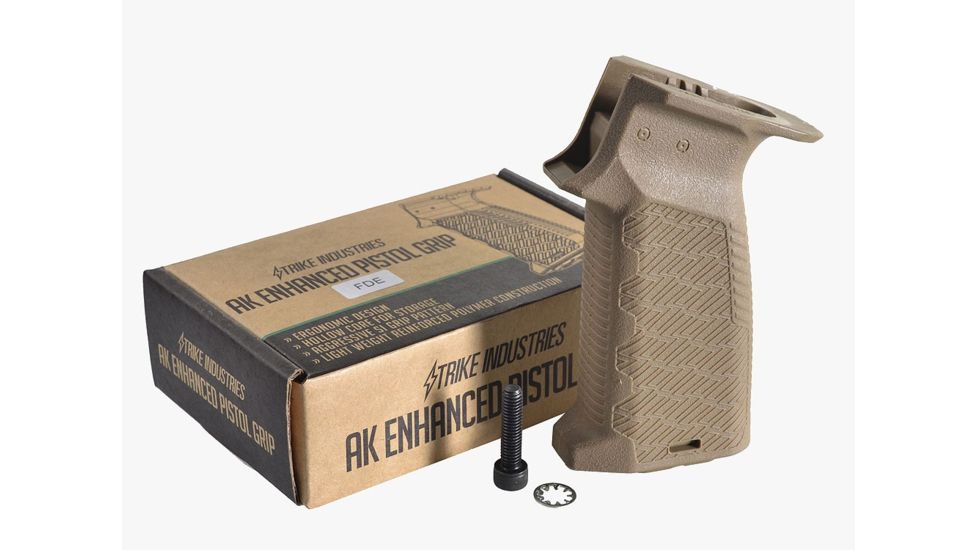 Strike Industries AK Enhanced Pistol Grip, FDE SI-AK-EPG-FDE