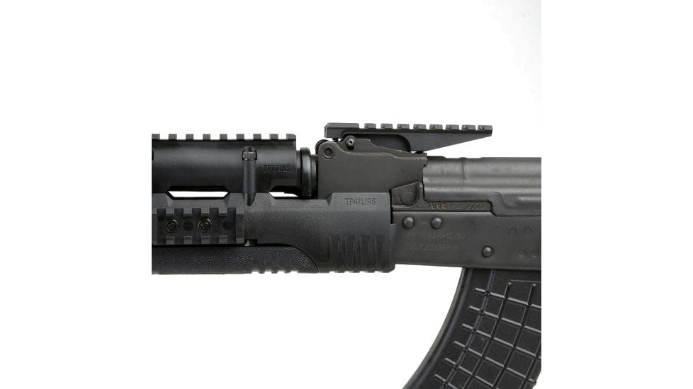 Strike Industries AK ReAR Sight Rail for Low Profile Optics, Black, One Size, SI-AKRR