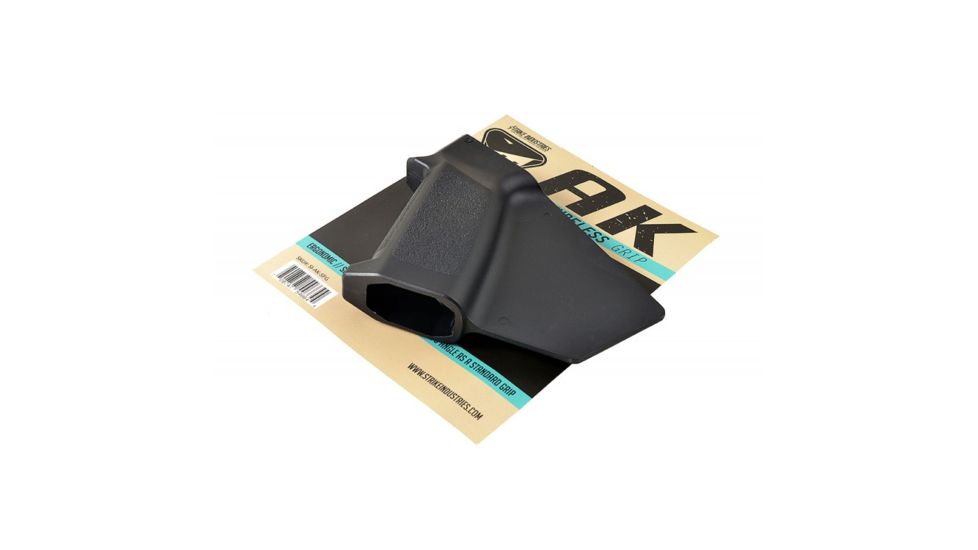 Strike Industries AK Simple Featureless Grip, Black, One Size SI-AK-SFG