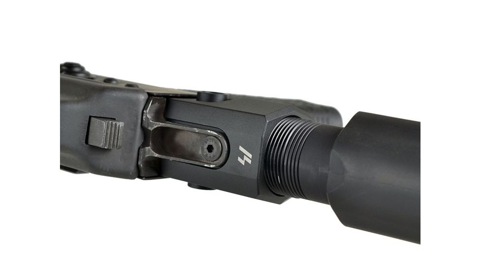 Strike Industries AK Stock Adaptor Allows For The Replacement of Any Standard Fixed Ak Stock To Be Converted To Accept an AR Buffer Tube Assembly, Black SI-AK-SA