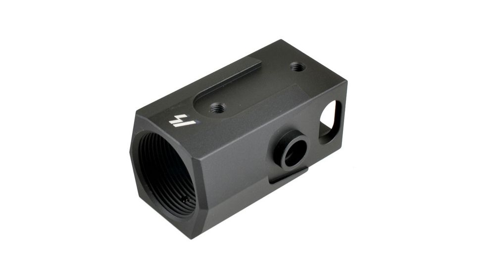 Strike Industries AK Stock Adaptor Allows For The Replacement of Any Standard Fixed Ak Stock To Be Converted To Accept an AR Buffer Tube Assembly, Black SI-AK-SA