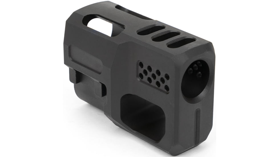 Strike Industries Alpha Compensator, Black, Large, Black, One Size, SI-SMC-COMP-L