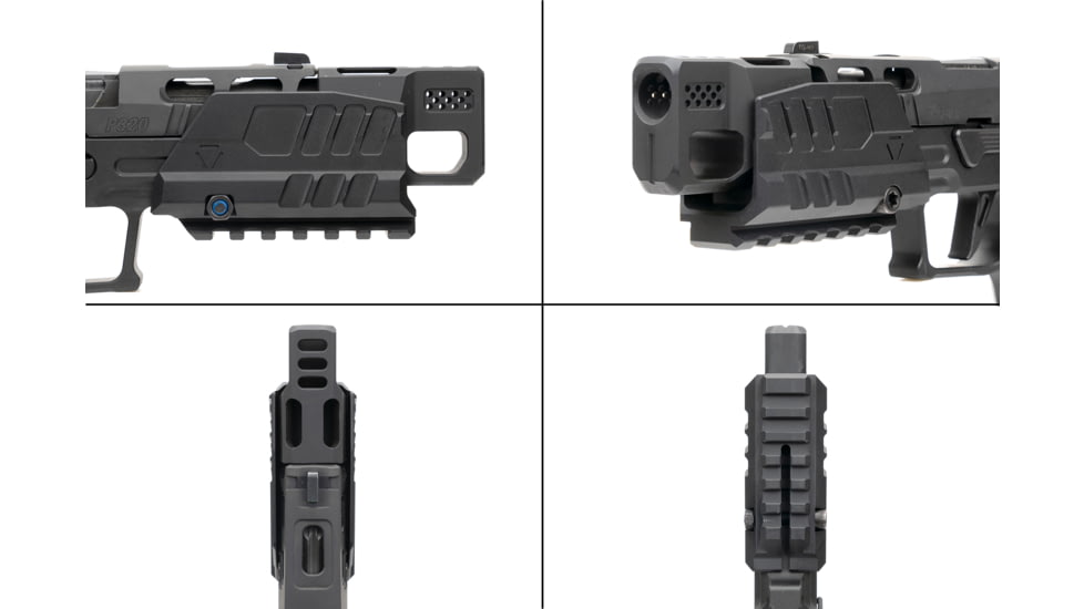 Strike Industries Alpha Compensator, Black, Small, SI-SMC-COMP-S