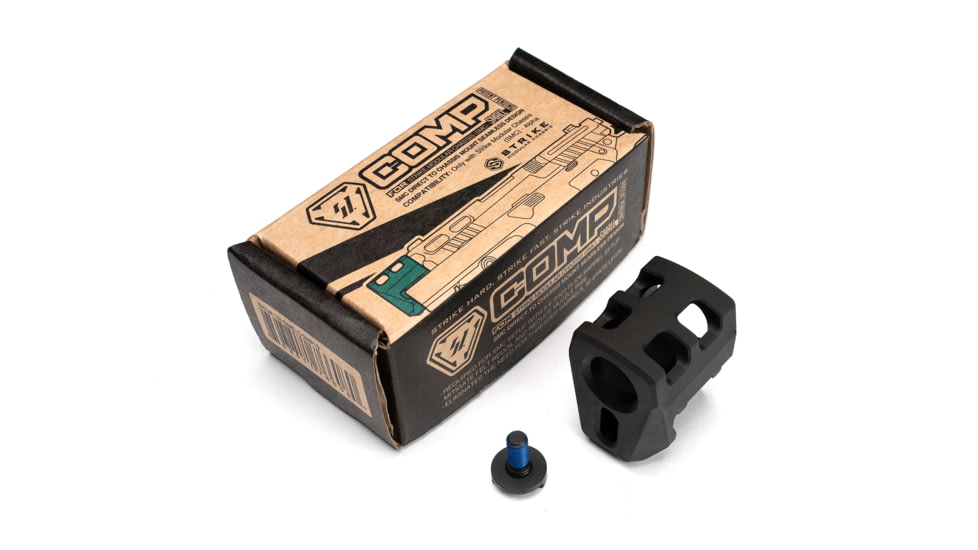 Strike Industries Alpha Compensator, Black, Small, SI-SMC-COMP-S