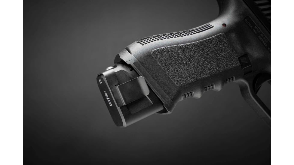 Strike Industries Aluminum Extended Magazine Plate for Glock 17/ Glock 22, Black, SI-EMP-AL-G17-BK-5RD