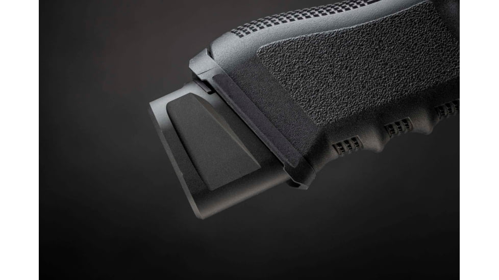 Strike Industries Aluminum Extended Magazine Plate for Glock 17/ Glock 22, Black, SI-EMP-AL-G17-BK-5RD