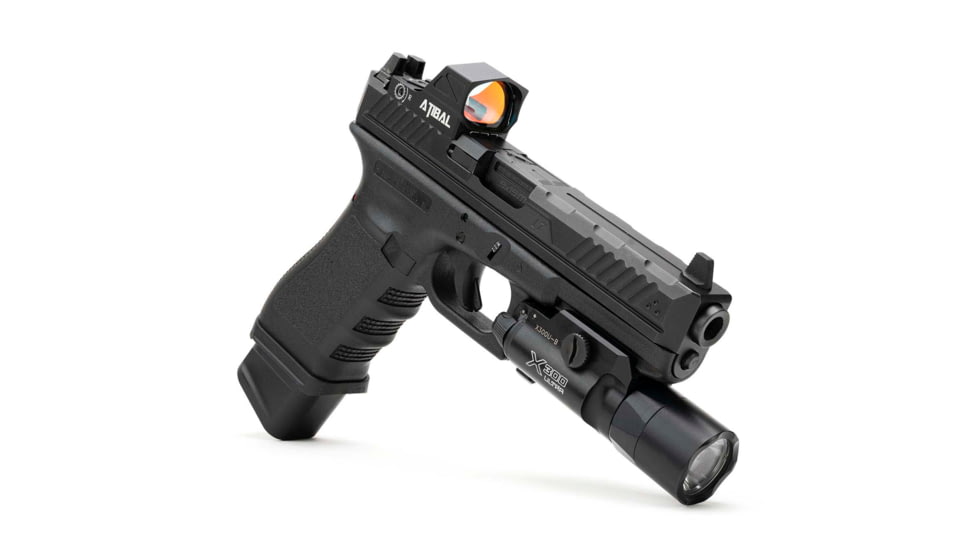 Strike Industries Aluminum Extended Magazine Plate for Glock 17/ Glock 22, Black, SI-EMP-AL-G17-BK-5RD