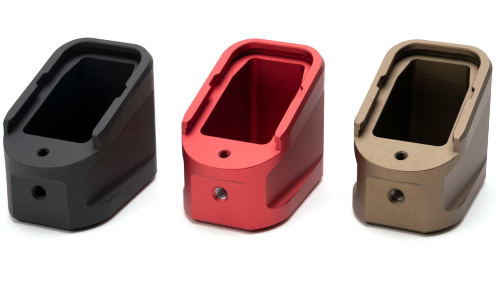 Strike Industries Aluminum Extended Magazine Plate for Glock 17/ Glock 22