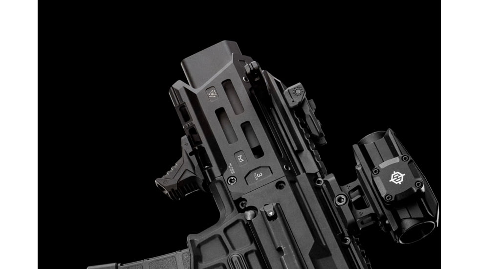 Strike Industries Aluminum Handguard for CZ Scorpion 3+ Micro, Black, SI-CEVO-3PLUS-MHG-BK