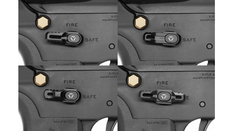 Strike Industries Ambidextrous AR-15 Arc Switch for Modular Selector QD Switch AR Safety Selector, Black, One Size, SI-AR-MSS-ARC-BK
