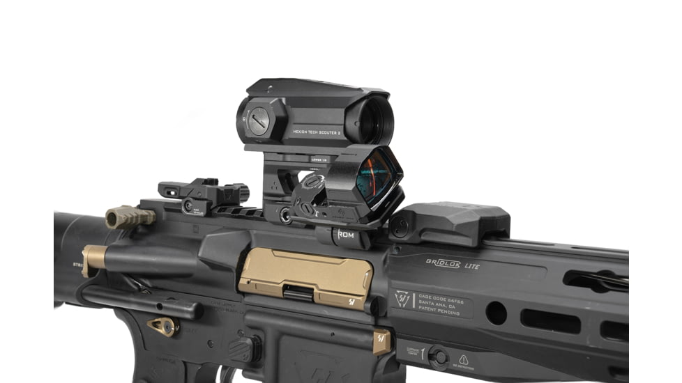 Strike Industries Ambush with Rotatable Optic Mount, Red Dot Sight Mount, Black, One Size, SI-AMBUSH-ROM