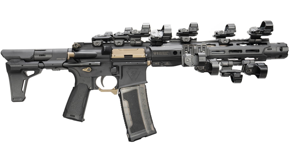 Strike Industries Ambush with Rotatable Optic Mount, Red Dot Sight Mount, Black, One Size, SI-AMBUSH-ROM