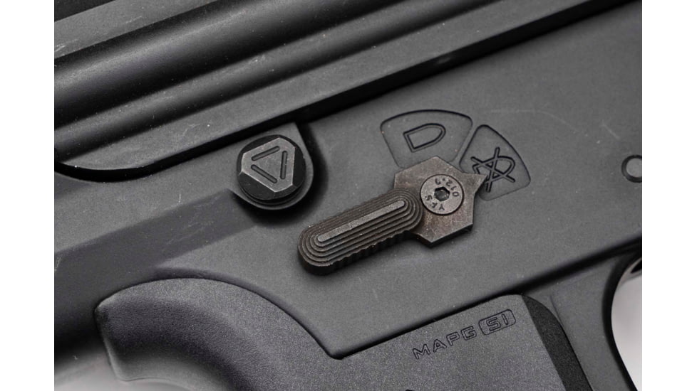 Strike Industries AR-10 Enhanced Lower Receiver Parts Less Trigger, Hammer and Disconnector, Black, SI-AR10-E-LRPLT