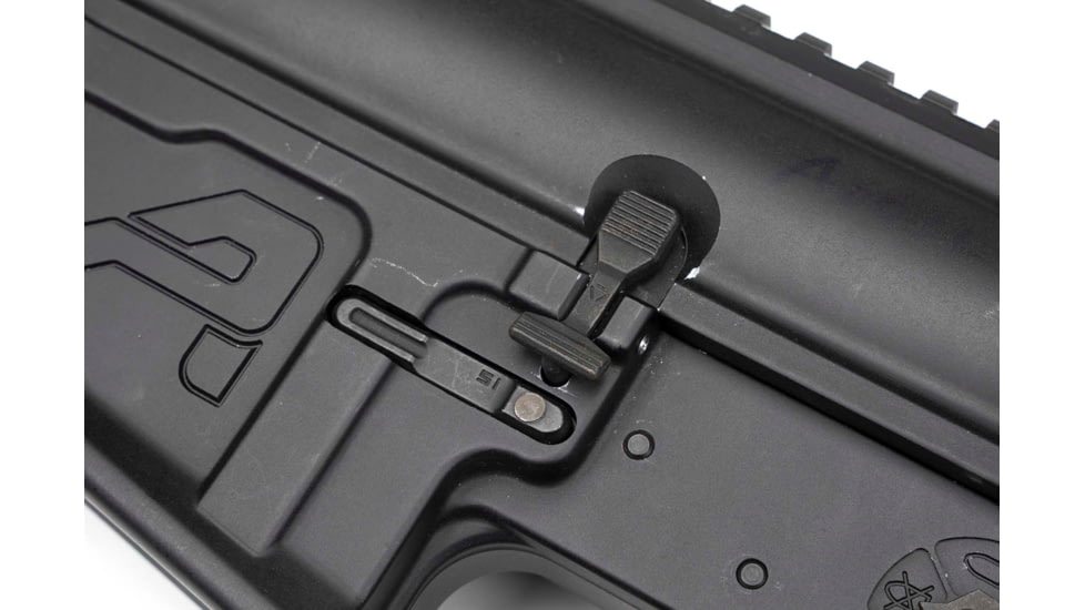 Strike Industries AR-10 Enhanced Lower Receiver Parts Less Trigger, Hammer and Disconnector, Black, SI-AR10-E-LRPLT