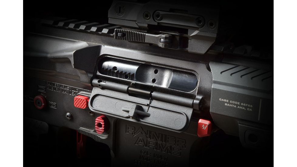 Strike Industries AR Aluminum Dust Cover Standard, Black, One Size, 708747547092