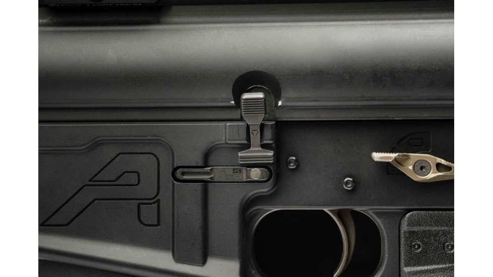 Strike Industries AR Enhanced Bolt Catch, Black, SI-AR10-EBC