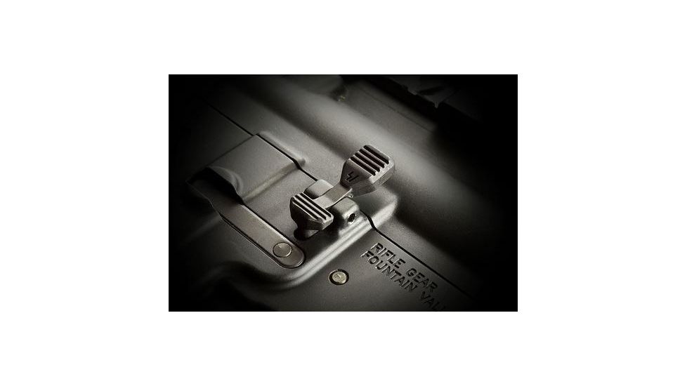 Strike Industries AR Enhanced Bolt Catch, BLACK SI AR-EBC