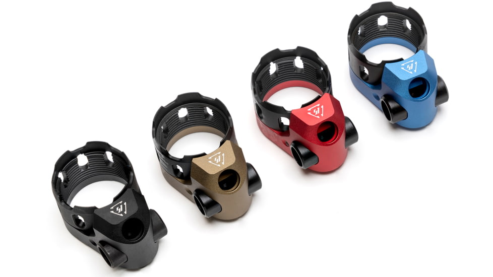 Strike Industries AR Enhanced Castle Nut &amp; Extended End Plate