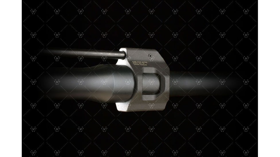 Strike Industries AR Enhanced Low Profile Steel Gas Block, Black, One Size, SI-AR-LPGB
