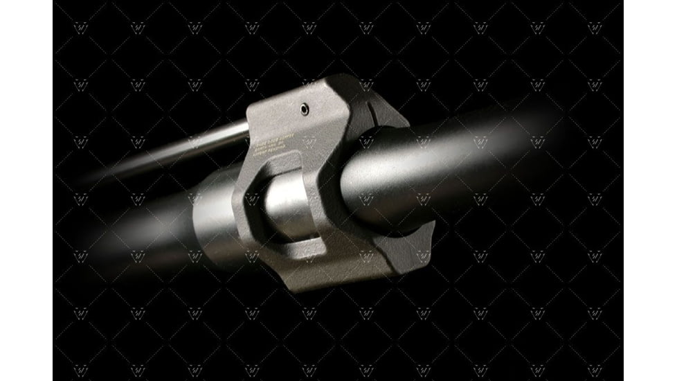 Strike Industries AR Enhanced Low Profile Steel Gas Block, Black, One Size, SI-AR-LPGB