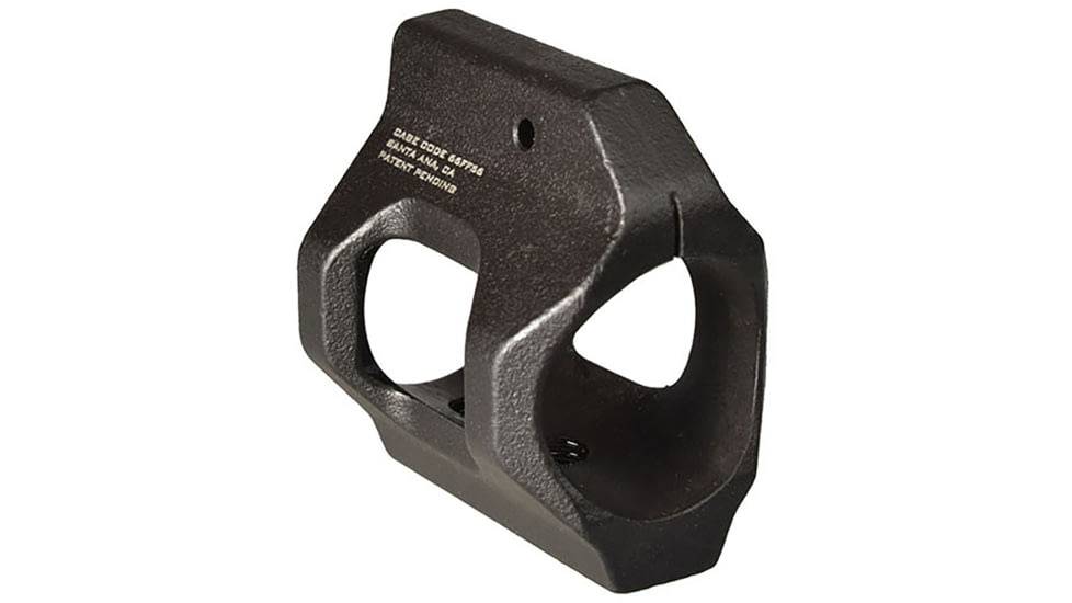 Strike Industries AR Enhanced Low Profile Steel Gas Block, Black, One Size, SI-AR-LPGB