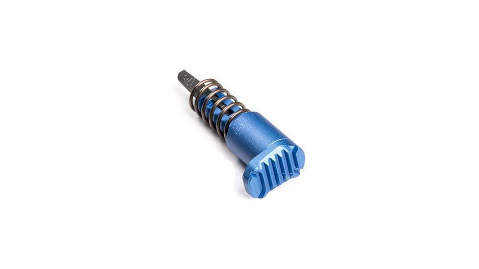 Strike Industries AR Extended Forward Assist, Blue, One Size, SI-AR-E-FA-BLU