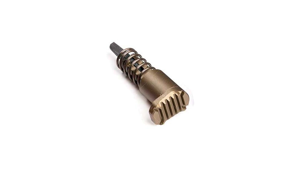 Strike Industries AR Extended Forward Assist, FDE, One Size, SI-AR-E-FA-FDE