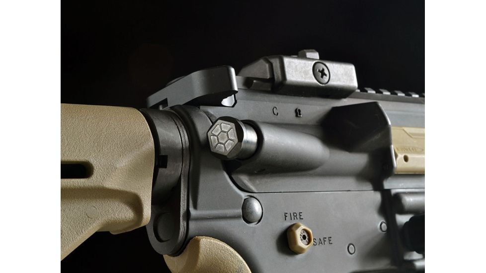 Strike Industries AR Forward Assist with Unique Design, Black SI-AR-FA-BK