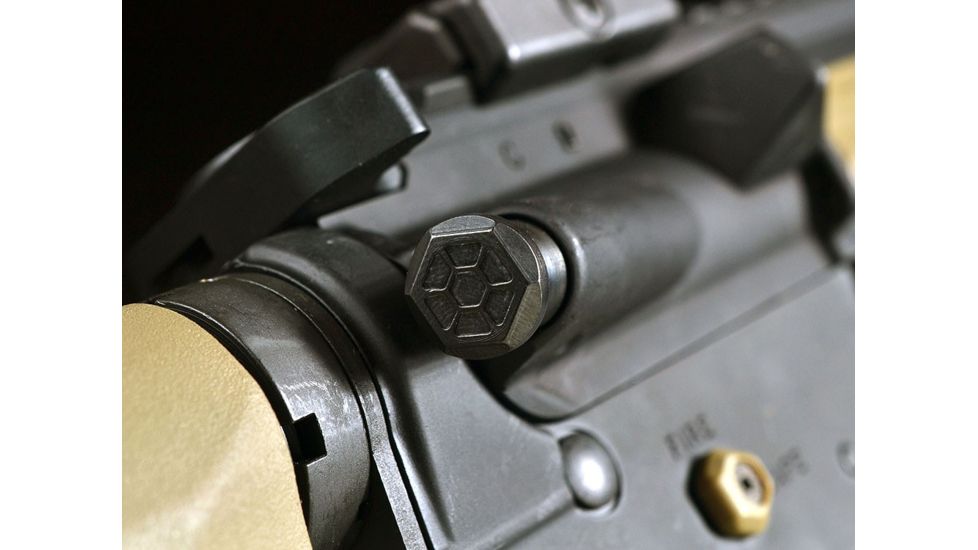 Strike Industries AR Forward Assist with Unique Design, Black SI-AR-FA-BK