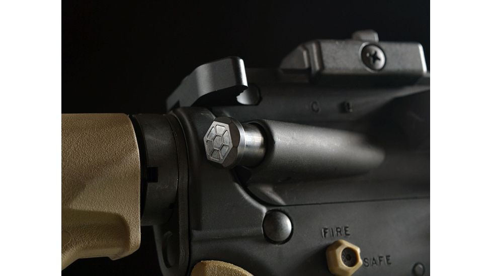 Strike Industries AR Forward Assist with Unique Design, Black SI-AR-FA-BK