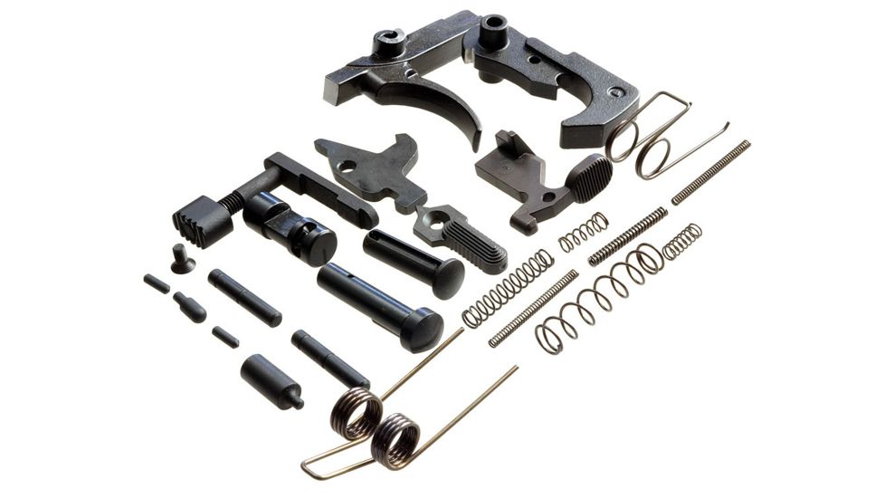 Strike Industries AR Lower Receiver Parts With Trigger, Hammer And Disconnector, Black SI-AR-LRPTH