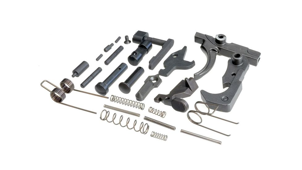 Strike Industries AR Lower Receiver Parts With Trigger, Hammer And Disconnector, Black SI-AR-LRPTH