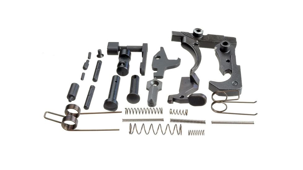 Strike Industries AR Lower Receiver Parts With Trigger, Hammer And Disconnector, Black SI-AR-LRPTH