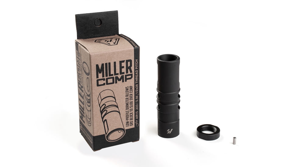 Strike Industries AR Miller Comp for .223/5.56, Black, One Size, SI-AR-MIL