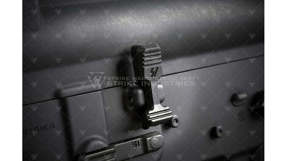 Strike Industries AR Modular Bolt Catch, Black, One Size, SI-AR-MBC