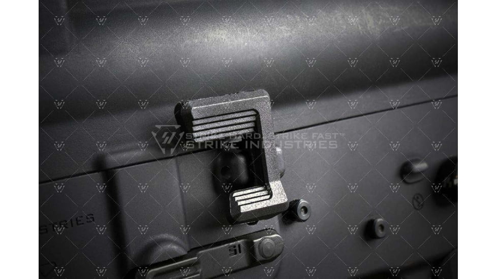 Strike Industries AR Modular Bolt Catch, Black, One Size, SI-AR-MBC