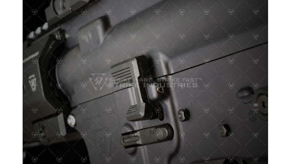 Strike Industries AR Modular Bolt Catch, Black, One Size, SI-AR-MBC