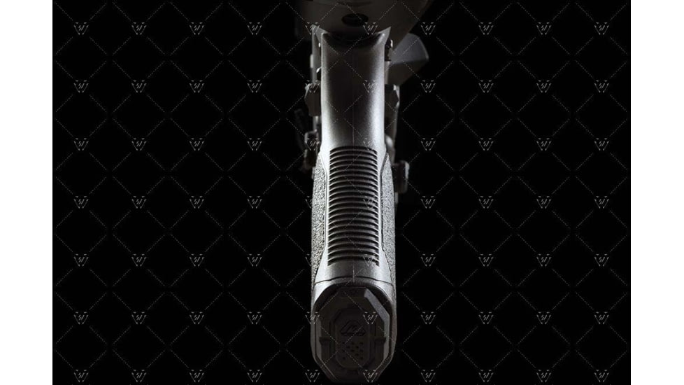 Strike Industries AR Overmolded Enhanced Pistol Grip, 25 Degree, Black, One Size, SI-AR-OMPG-25