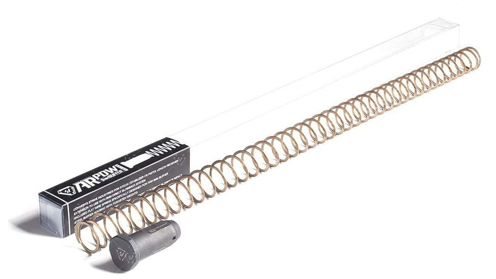 Strike Industries AR PDW 9mm Weight Buffer, Black, One Size, SI-AR-PDW-WB