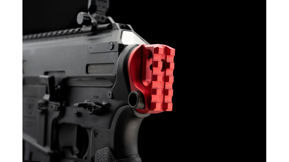 Strike Industries AR Picatinny Stock Adapter, Red, One Size, SI-AR-PSA-RED