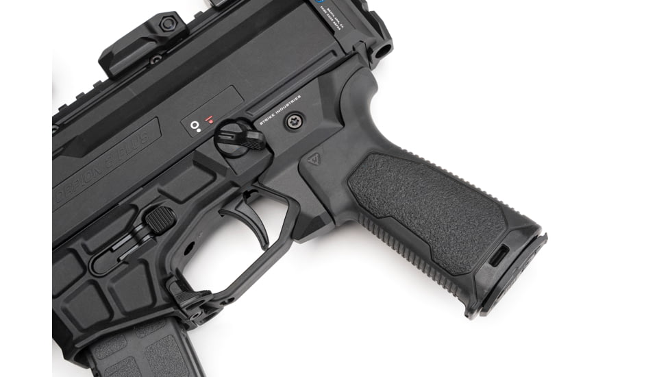 Strike Industries AR Pistol Grip Adapter for CZ Scorpion, Black, SI-CEVO-ARPG-ADA