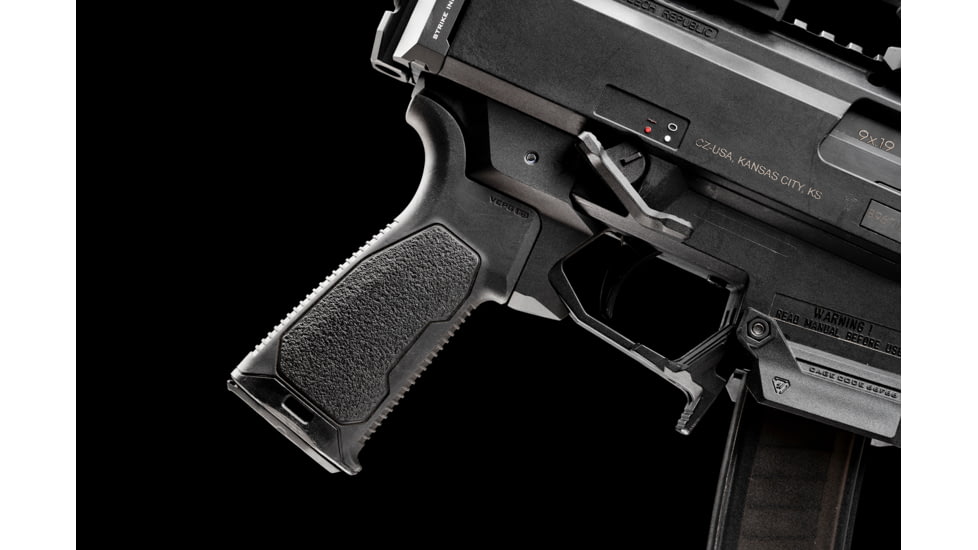 Strike Industries AR Pistol Grip Adapter for CZ Scorpion, Black, SI-CEVO-ARPG-ADA