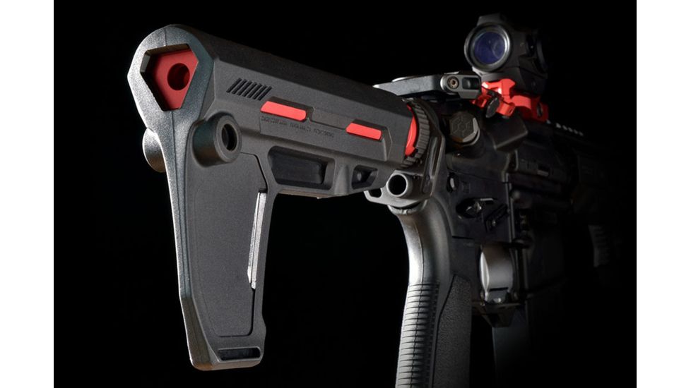 Strike Industries AR Pistol Stabilizer Brace, 6.5 inch, Black, SI-STAB-ARP