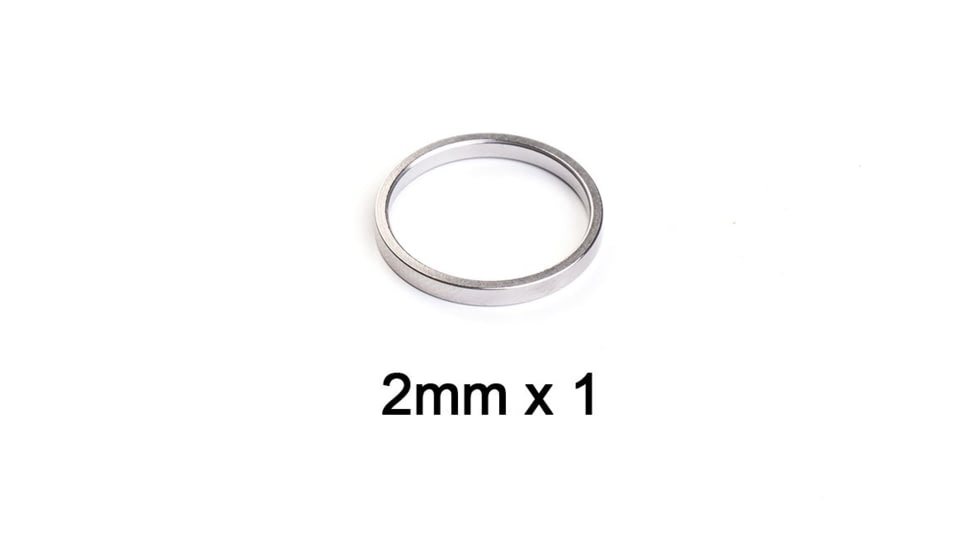 Strike Industries AR Shim Set, .223/ 5.56mm, 1/2x28 TPI, Stainless, SI-AR-SHIM-223