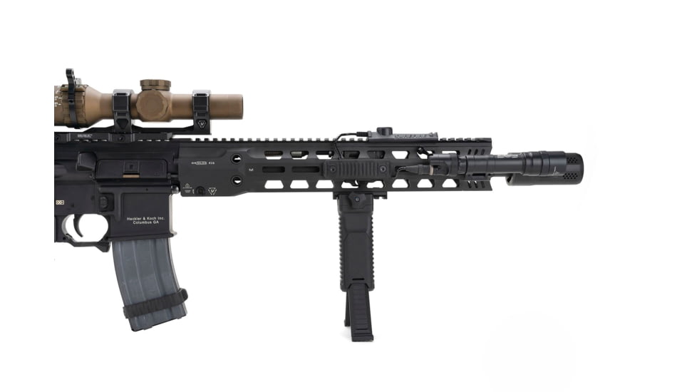 Strike Industries AR Strike Bipod Grip For 1913 Picatinny Rails, Black, One Size, SI-AR-BIPOD