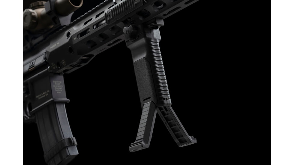 Strike Industries AR Strike Bipod Grip For 1913 Picatinny Rails, Black, One Size, SI-AR-BIPOD